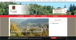 Desktop Screenshot of joux.fr